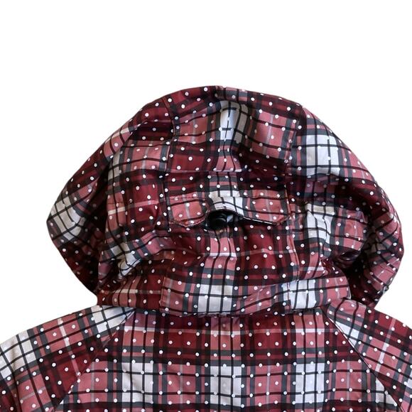 Burton Jacket KIDS Size S Ski Plaid Snowboard Dryride Hooded Waterproof UNISEX - Picture 15 of 16